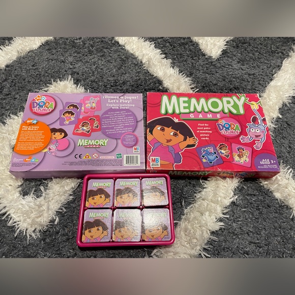 Dora the Explorer Memory Game 2004 kids toys cards unisex - Picture 6 of 8